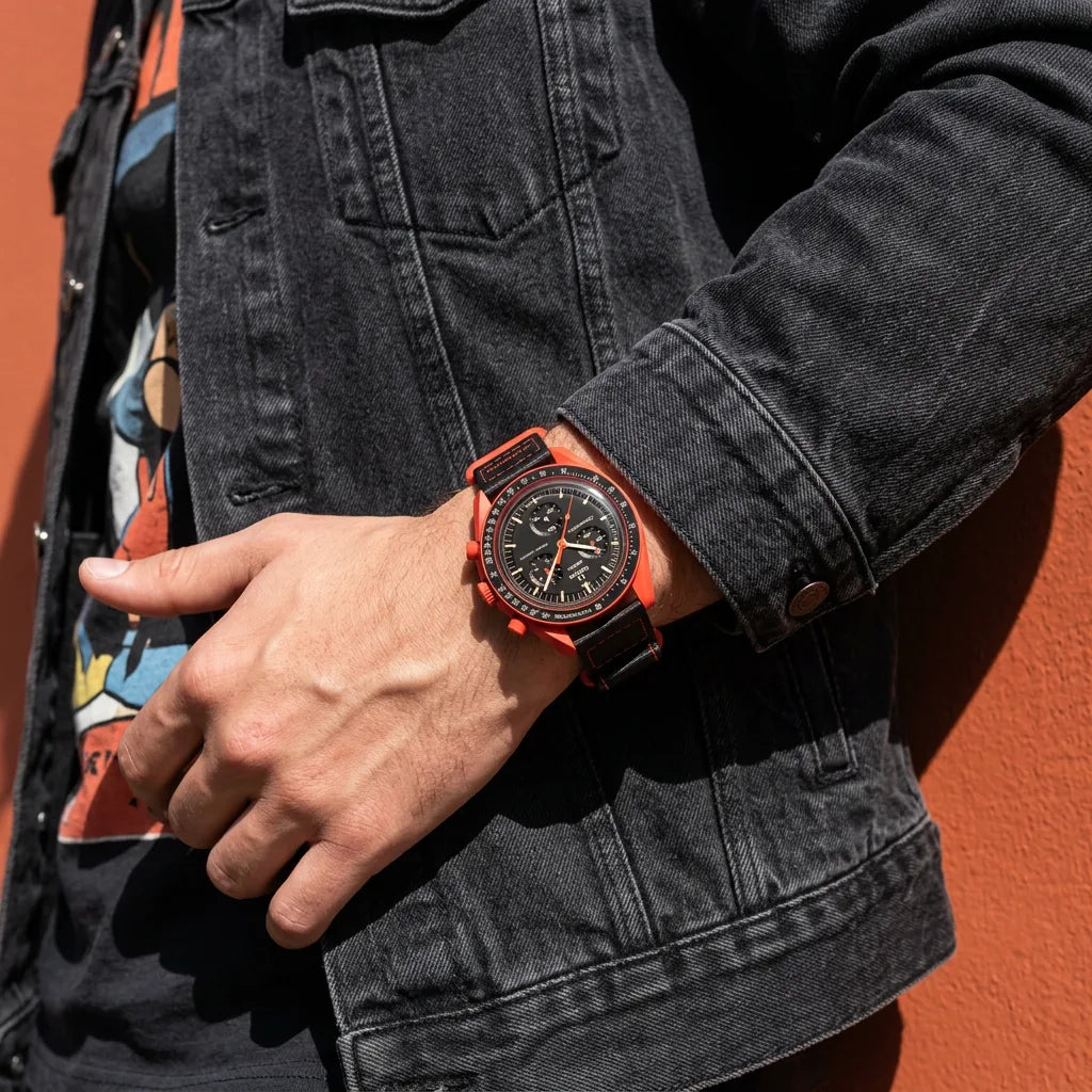 Speedmaster MoonSwatch Mission On Earth Lava