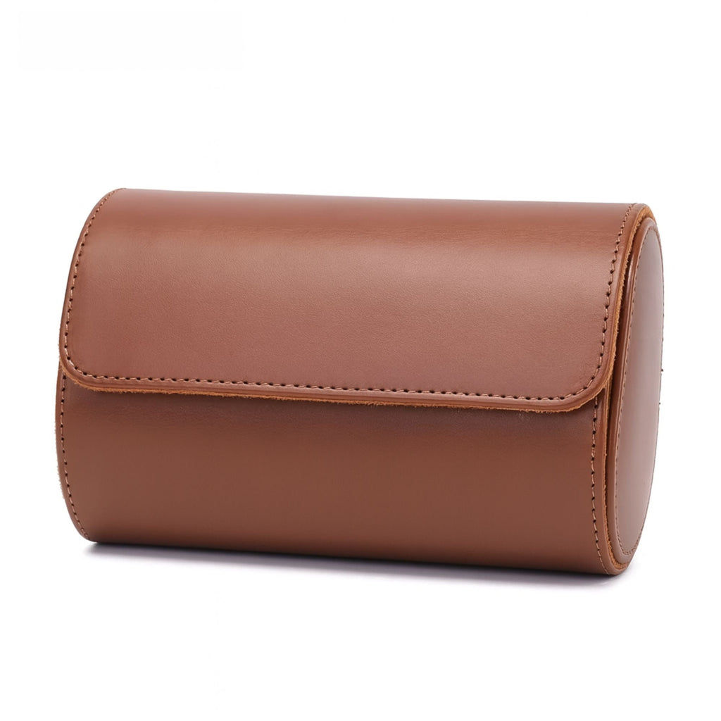 Premuim Black Leather Case - 2 Slots
